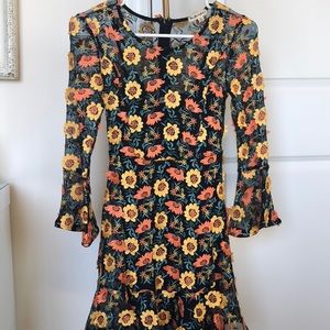 For love and lemons mesh dress